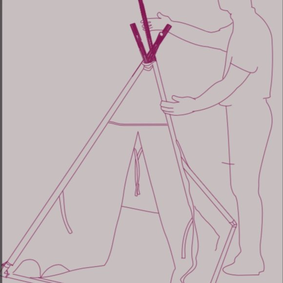 Our Generation kids play tent VGUC - Picture 2 of 3